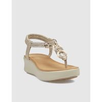 exe shoes sandalias sandalia de dedo bzx47685-3 platino para mujer
