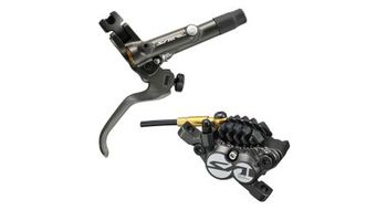 Shimano saint br m820 freno delantero j kit m tal 4 pistones  sin disco  100cm negro