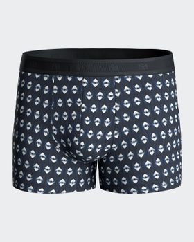 Boxer de punto de hombre estampado en Lyocell