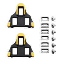 shimano  calas de pedales carretera sh11 - movibles 9 calas con gran superficie de apoyo y solidez para pedal shimano de carretera peso 96 gr materiales nylon de poliamida y teflon 3 ventanas