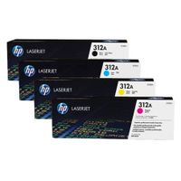 original multipack hp colour laserjet pro mfp m476nw printer toner cartridges 4 pack -cf380a