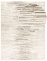 alfombra moderna myko crema 80x150 cm