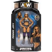 pressing catch aew figura anna jak  - mattel