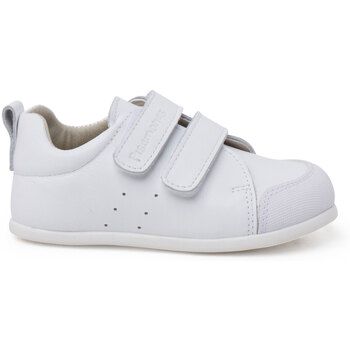 Pisamonas Zapatillas Zapatillas Blanditas Piel Doble Cierre Adherente para niña