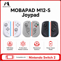 control de juego mobapad m12 shd para nintendo switch 2 con palancas tmr botones mecanicos joypad para consola switch2