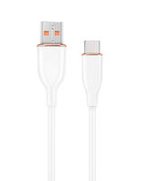 cable de carga y datos gembird usb tipo c de silicona premium 15 mblanco