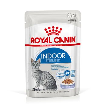 Royal Canin Indoor Sterilised in Jelly - 12 x 85g