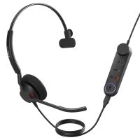 auriculares jabra engage 50 ii con cable usb-c para oficinacall center con cancelacion de ruido negros
