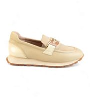 hispanitas para mujer hi243720 mocasines de piel sport beige 41 plano ninguno casual