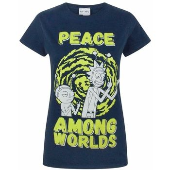 Dessins Animés Camiseta Peace Ang Worlds para mujer