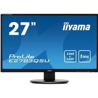 iiyama prolite e2783qsu-b1 quad hd 27r ips lcd monitor - black black