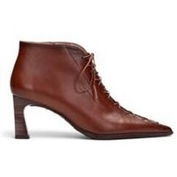 hispanitas zapatos de tacon botin paris cuero para mujer
