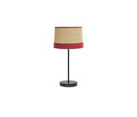 lampara sobremesa metal color negro serie tietar 22cm
