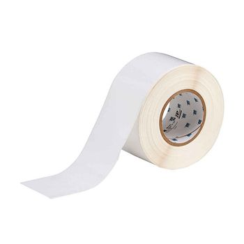 Brady THT-21-483 etiqueta de poliéster blanco brillante 76,20 mm x 91,44 m (original)
