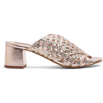 Narf Sandalias zueco ca 1010 piel platino para mujer