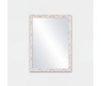 espejo barroco 70x50cm color blanco