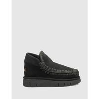 mou botines botin eskimo bounce sneaker negro para mujer