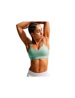 sujetador deportivo de fitness nike df indy lgt spt mujer gris