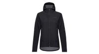 chaqueta cortaviento gore wear fernflow para mujer negro