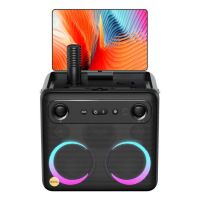 altavoces ikarao karaoke inalambricos bluetooth 600 w wifi pantalla 101 microfonos
