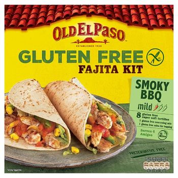Old El Paso Gluten Free Fajita Kit Smokey BBQ