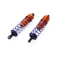 amortiguador trasero relleno de aceite de aleacion para zd racing 7359 2 piezas para 110 hsp redcat hongnor lrp hpi h