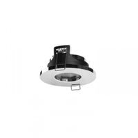 downlight empotrable techo para bombilla gu10 alumnio gris 85mm