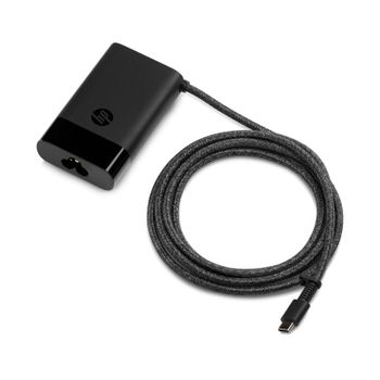 Cargador HP USB-C 65W 20V 3.25A Compacto Negro 0.18m