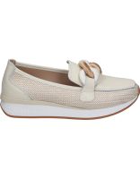 mocasines de piel para mujer the happy monk vanity 011 beige 40