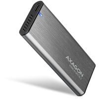 axagon eem2-gtr caja ssd usb-c 32 gen2 - m2 nvme ssd thin rib 42-80mm box