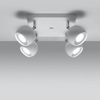 Plafón de techo oculare (4 luces)