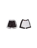 pantalon de baloncesto spalding reversible shorts blackwhite