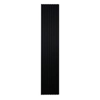 panel acustico sonic - 240 x 40 cm negro intenso