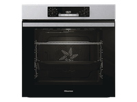 horno - hisense bi62216axe2 multifuncion hidrolitica 77 l coccion simultanea x 5 guia telescopica 595 cm acero inox
