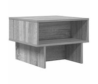 mesa de cafe - mesa de centro - mesa baja gris sonoma 48 x 46 x 35 cm madera de ingenieria