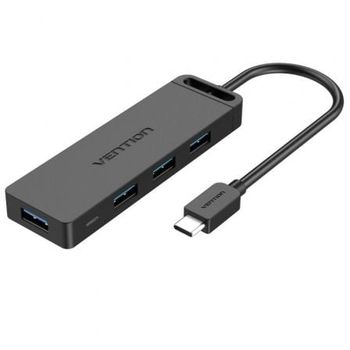 Hub Vention 4 puertos USB 3.0 5Gbps TGKBB USB-C Micro-B OTG carcasa ABS