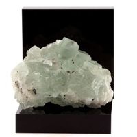 fluorita  calcita - piedra natural de la provincia de hunan china - cristal de curacion y proteccion - 3505 ct - certificado de autenticidad