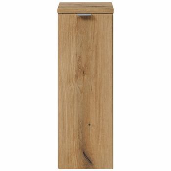 Mueble De Baño Bajo 'newport' Con Puerta Mdf 20x60x40 Cm - Efecto Roble [en.casa]