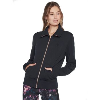 Skechers Chaqueta deporte Hoodless Hoodie Skechcloud Jacket para mujer