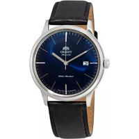 rreloj automatico hombre orient bambino tac0000dd  405mm f6724  30m wr correa de cuero admite cuerda manual