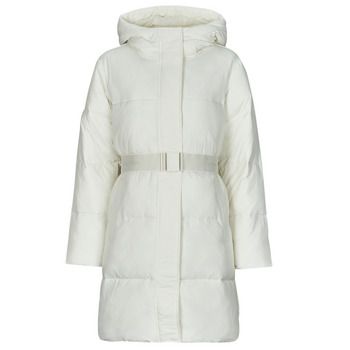 Calvin Klein Jeans Abrigo de plumas LOGO BELT LONG PUFFER para mujer