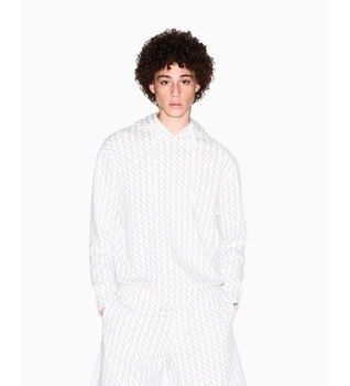 A|X Armani Exchange para hombre. XM001225AF11847F0017 Sudadera Multi blanco (S), Casual, Algodón