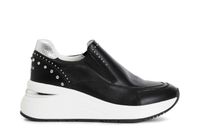slip-on de mujer con tachuelas y pedreria black 39