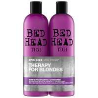 TIGI Bed Head Dumb Blonde Tween Set: Shampoo 750ml and Reconstructor Conditioner 750ml
