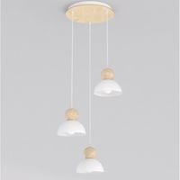 lampara colgante reta ii blanco 3 luces