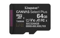 64gb micsdxc canvas select plus gen3 100r a1 single pack wo adp