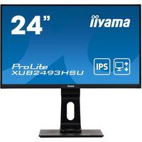 iiyama prolite xub2493hsu-b1 24 full hd lcd ips monitor - black black