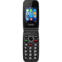 qubo neo 2 movil para personas mayores con boton sos bluetooth y camara negro