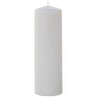 set 6 velas blanco