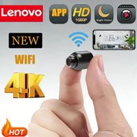 camara inalambrica lenovo 4k camara de vigilancia y seguridad vision nocturna deteccion de movimiento mini camara monitor hogar inteligente